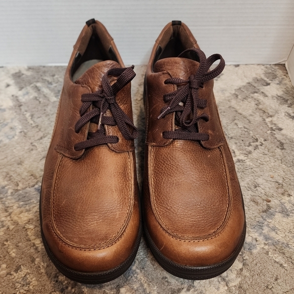 SAS Move On Brown Leather Lace Up Comforr Support Walking Shoes Size 13M - Picture 10 of 15